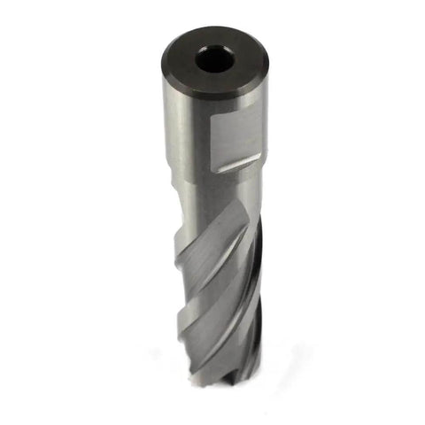 Beast Mode Eleven Sixteenths Inch Annular Cutter For Magnetic Drill Press With Two Inch Depth Of Cut And Three Quarter Inch Weldon Shank Two Flats Pilot Pin Heavy Duty Pro Grade Cutting Bit OSCARBIDE