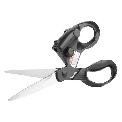 Pro Grade Laser Guided Sewing Scissors For Home Crafting And Gift Wrapping With Built In Laser Line For Precise Straight Cuts In Fabric And Paper Crafts Featuring An Upgraded Ergonomic Handle For Comfort And Control