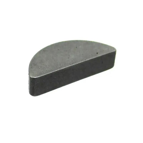 Close-up of a single Woodruff key from the Honda GX Series Crankshaft Flywheel Woodruff Key 10 Pack for GX120 GX160 GX200 Engines.
