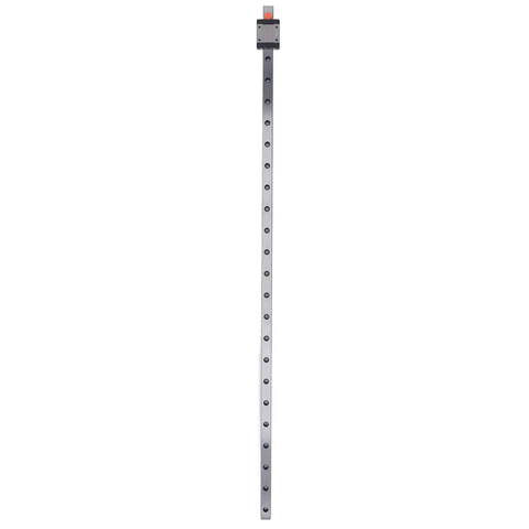Automatic Centering Linear Guide Rail for Ceiling System 600 Mm CNC Miniature Guide Rail With Bearing Steel, top view