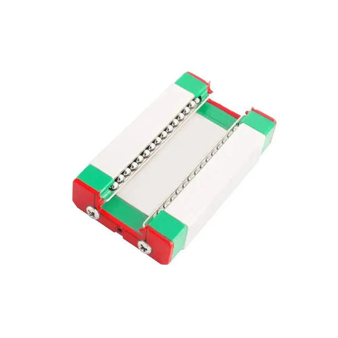 MGN12H 300mm Linear Slide Rail for 3D Printers and CNC Machines, heavy duty bearing steel, top view of rail section