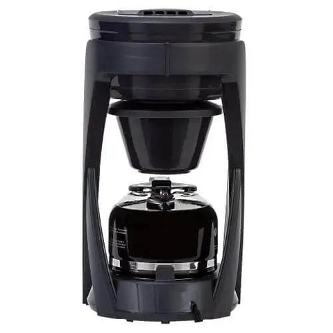 Heat N Brew 10 Cup Programmable Coffee Maker With Stainless Steel Finish, Even Brew Showerhead, front view