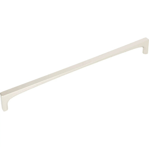 Riverside 12 Inch Center To Center Cabinet Pull Handle In Grace Collection Finish, durable zinc construction for traditional and modern decor