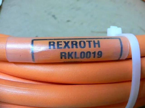 Single RKL0019 servo motor cable for industrial drives, shielded high-flex power and encoder signal cord for automation equipment