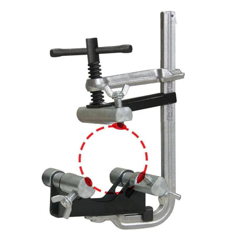 CPL45 pipe fit-up clamp by Strong Hand Tools for 2-4 in pipes, steel welding alignment tool