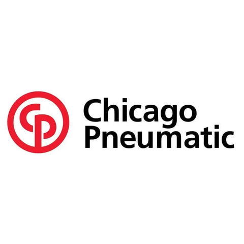 Chicago Pneumatic logo with red CP initials and black text