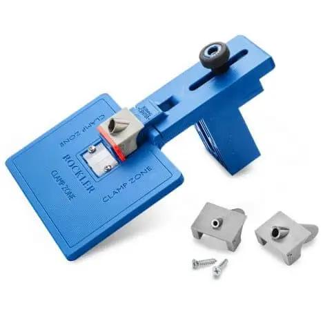 Corner Key Doweling Jig for Decorative Mitered Joints With Molded Reference Lines and Drill Guides, Pro Grade Dowel Tool Kit