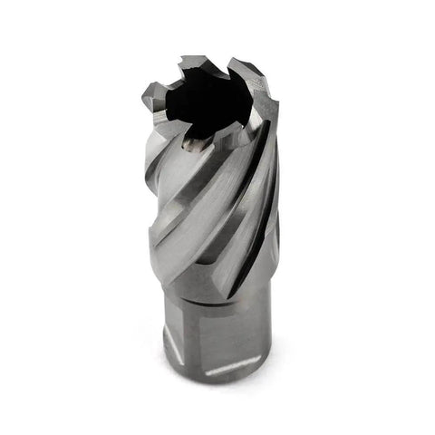 Seven Eighths Inch Annular Cutter For Magnetic Drill Press With One Inch Cutting Depth And Three Quarter Inch Weldon Shank