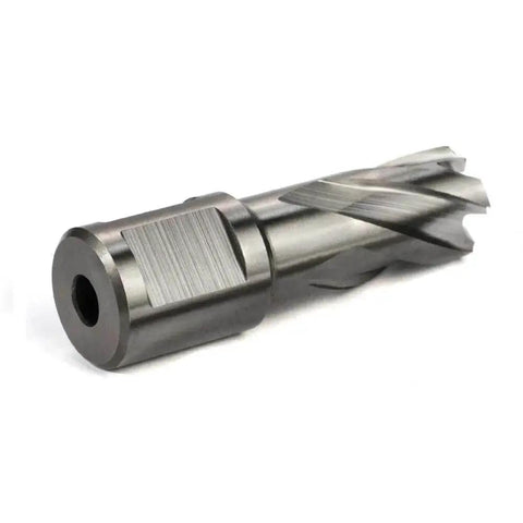 Powerful Five Eighths Inch Annular Cutter For Magnetic Drill Press One Inch Cutting Depth Three Quarter Inch Weldon Shank With Two Flats And Pilot Pin Cutting Diameter Five Eighths Inch Drills Large Holes Up To Ten Times Faster Oscarbide
