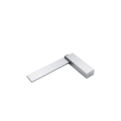 Pro Grade Machinist Square For Precision Layout And Machine Setup, Wide Seat 90 Degree Right Angle Ruler In Hardened Steel, L Shape