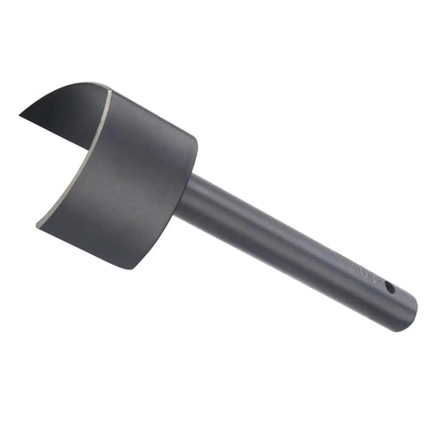 40mm V Shape Leather Punch For Belt Strap Wallet Bag Making Half Round Punch Tool Pro Grade Steel