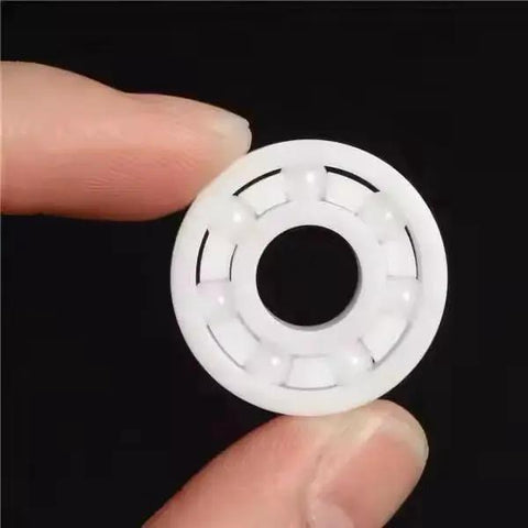 Two Pack 608 Zirconia Full Ceramic Bearings Ultra Smooth Eight Mm ID 22 Mm OD Seven Mm Thick Pro Grade High Precision High Speed
