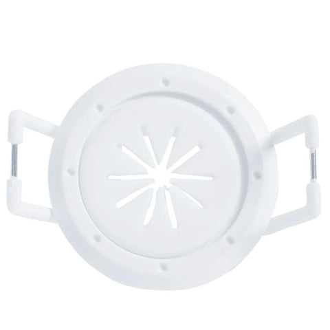 Construct Pro Speedy’Z Mini spring-lock cable pass-through port, white, 1.5-in outer diameter / 1-in inner diameter.
