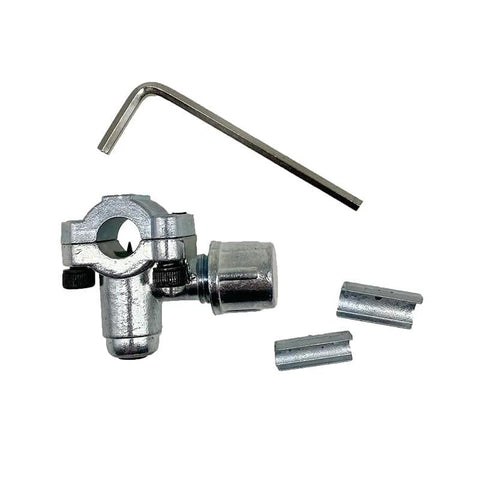 BPV-31 Bullet Piercing Valve Kit, 4 pcs, metal valve set for HVAC refrigerant lines 1/4", 5/16", 3/8" OD