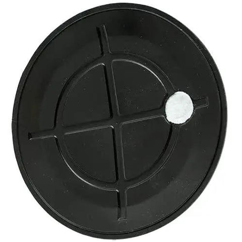 Bottom view of 4.5 Inch Vacuum Mounting Cup With 1/4-20 Stud For No Drill Mounting showing the suction surface.