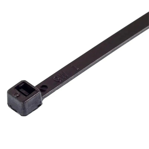 14 Inch Black Zip Ties 100 Pack Self Locking Nylon Cable Ties 50Lb Strength UV Resistant Heavy Duty Tie Wraps for Indoor Outdoor Use