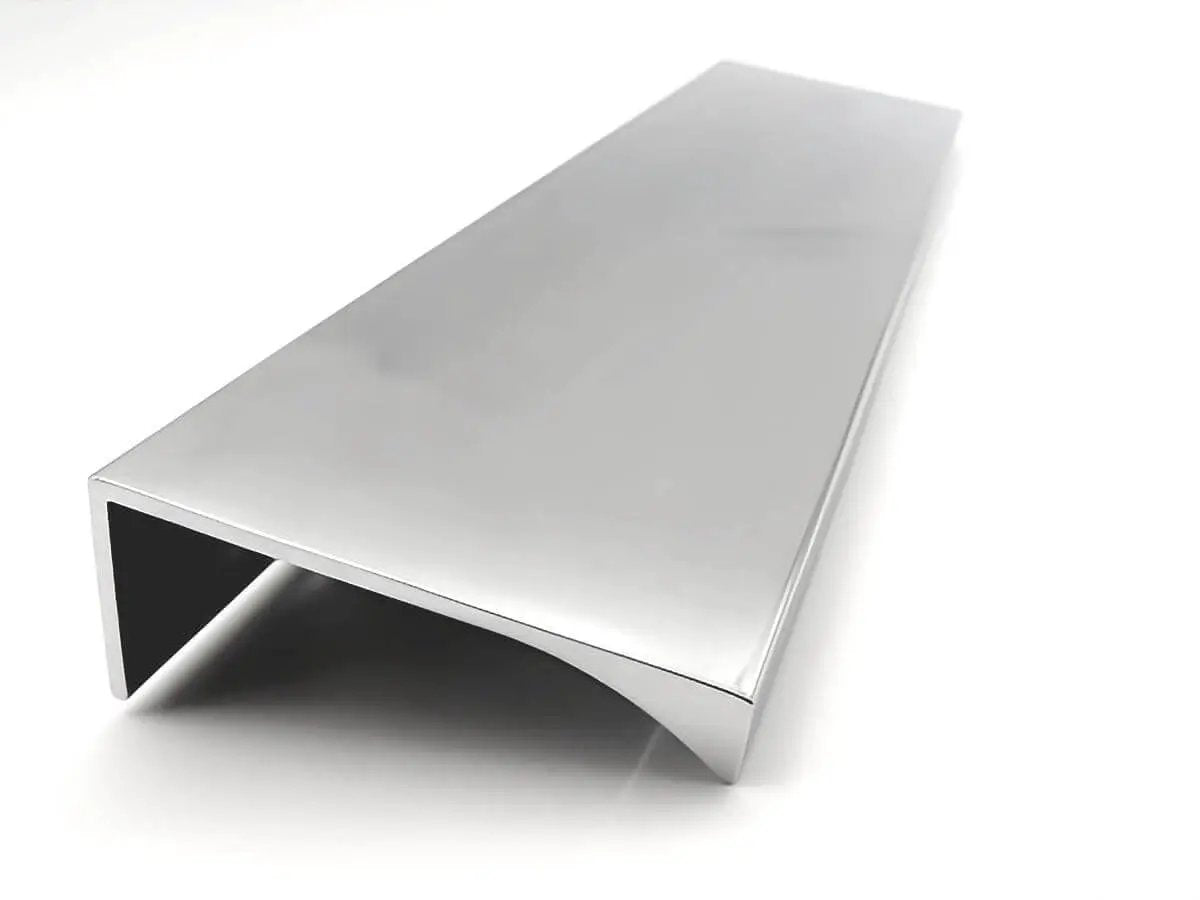 6 Inch Tab Pulls For Cabinets 10 Pack Polished Chrome ...