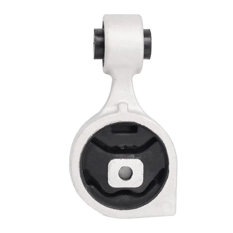 Front view of a silver Front Engine Torque Strut Mount for 2007 Through 2018 Nissan Altima 2.5L With Automatic Transmission Direct Fit OE Quality Engine And Transmission Mount Replacement Fits OE 1350JA00A 11350JA80A.