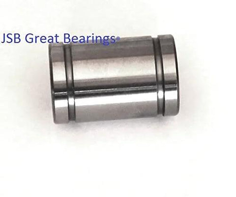 16x26x36 Miniature CNC Linear Motion Ball Bushing Bearing, metal cylindrical bushing shown side view on white background.