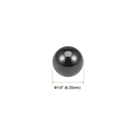Ceramic bearing ball, silicon nitride Si3N4, 1/4 in (6.35 mm) diameter, G5 precision