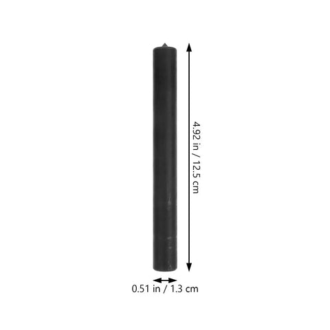 Single punch from 28 Piece Cylindrical Steel Punch Set With Positioning Punches For Machine Tool Maintenance, measuring 4.92in x 0.51in.