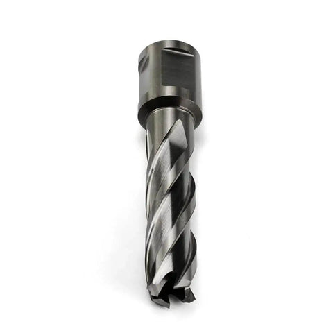 Annular Cutter For Magnetic Drill Press Heavy Duty 9/16 Inch Cutting Diameter And 2 Inch Depth Of Cut With 3/4 Inch Weldon Shank And Two Flat Sides Plus Pilot Pin Oscarbide