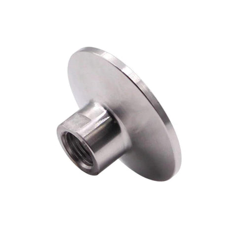 Stainless Steel 304 Sanitary Tri Clamp to One Quarter Inch NPT Female Connector For Food Beverage And Dairy, side view