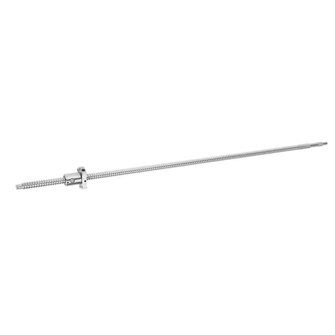 Anti Backlash Ball Screw Tool With Rolled Ballscrew And Ballnut SFU1204 700mm Piercing Ball Screw On Tool Without Side End Supports