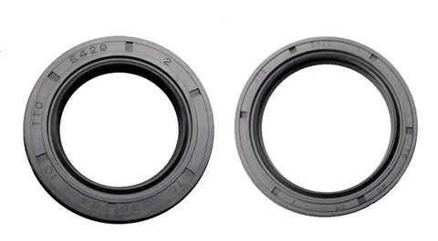 Input And Output Shaft Seal Set For Rotary Cutter Gearbox 40HP And 50HP Replacement Oil Seals For Omni ITG Grizzly 2 Pack