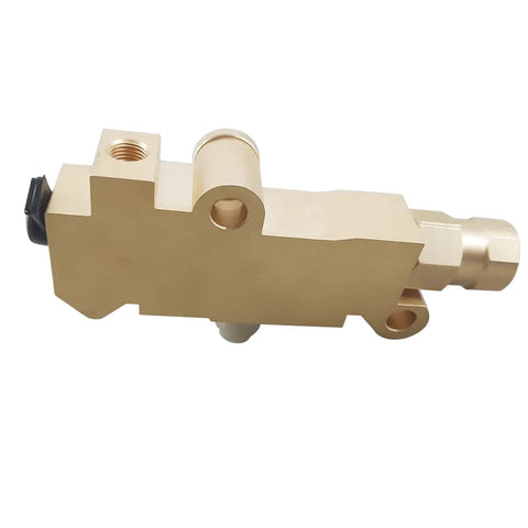PV2 brass brake proportioning valve for disc/drum brakes, front/rear, with connector, GM classic car/truck