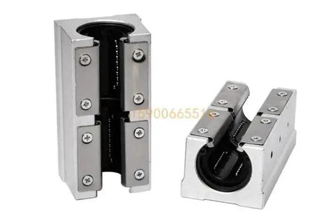 Rock Solid Aluminum Block Linear Motion Bearing Slide For 12mm SBR Track And 12mm Linear Guide Rail Compatibility SBR12UU Compatible