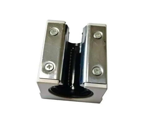 2 Pack SBR25UU Linear Bearing Blocks for 25mm Linear Guide Rails Aluminum Pillow Slide Units with Smooth Low Friction Motion