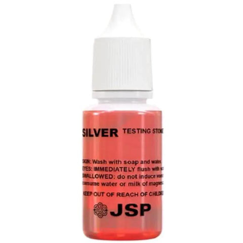 Fast Silver Purity Testing Kit For Jewelry And Scrap Metal Two Bottles Waytest 999 And 925 Sterling Silver Testing Solution
