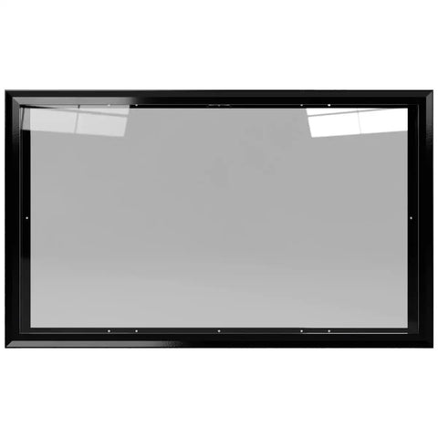 Indoor TV Enclosure For 42 To 50 Inch Screens Built Like A Tank With Shatterproof Front Panel, heavy duty display case