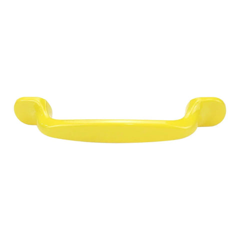 Bright Yellow Cartoon Cabinet Pull Handles Set Of 10 For Drawers Dresser Cupboard Wardrobe Aluminum Alloy With Smooth Round Edges