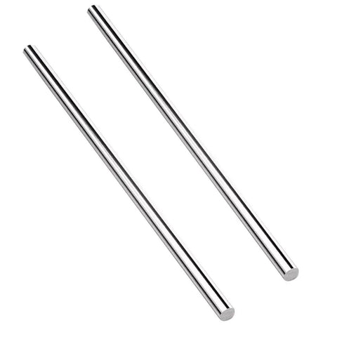 36 Inch Long 0.375 Inch Diameter 304 Stainless Steel Solid Round Rod For DIY Craft And Metal Working Two Pack High Hardness Rust Resistant Smooth Weldable Shaft Rods