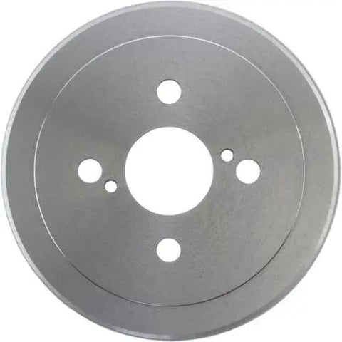 Centric 123.44032 C-Tek rear brake drum, silver metal, front view