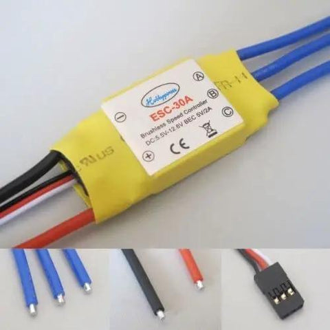 A2212 1000Kv Brushless Motor With 30A ESC For Multicopter 450 X525 Quad Copter High Efficiency And Smooth Throttle For DIY Drones