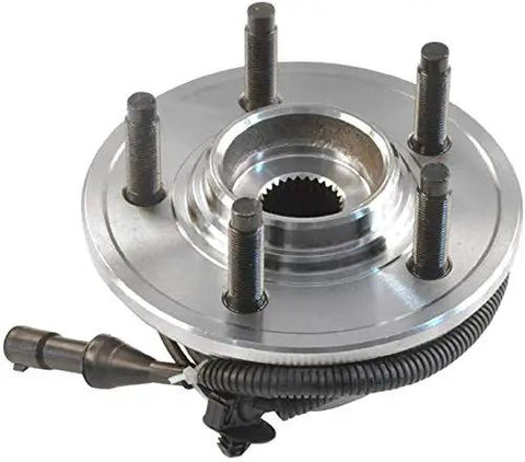 Wheel Hub And Bearing Assembly Front Left And Right 5-Lug With ABS For Ford Explorer 2002-2005 Mercury Mountaineer 2002-2005