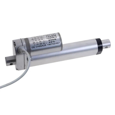 Beefy 100mm Stroke Electric Linear Actuator with 36V DC Motor, 1000 RPM, Drip Proof Gear Drive for Heavy Load Applications