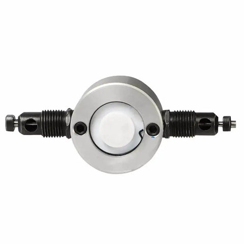 Double Head Sheet Metal Nibbler Cutter Drill Attachment For Metal Ergonomic Handle 360 Degree Adjustable Cutting Head top view