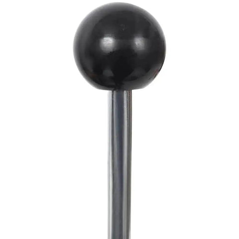 Handle detail of 30 Inch Portable Metal Brake Bender With Adjustable 0 to 90 Degree Angles, focus on durable knob design.