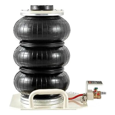 Beefy Triple Bag Air Jack For Cars, 3 Ton Pneumatic Lift With Six Steel Pipes, Raises Up To 17.7 Inches In 3 To 5 Seconds