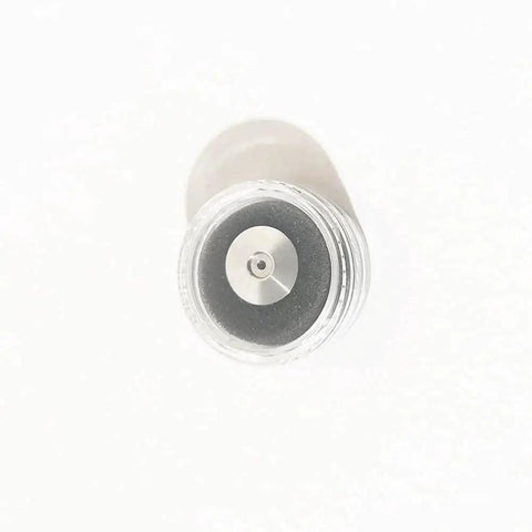 Pro Grade Diamond Orifice For Water Jet Cutter Head 0.33mm Stainless Steel Spare Part 014155-xx, top view