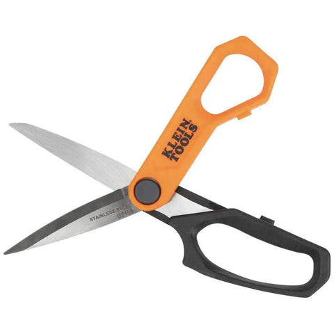 Heavy Duty Multipurpose Utility Scissors For Fabric Cardboard Plastic And Metal With Stainless Steel Blades 9 Inch Ergonomic Cushioned Grips