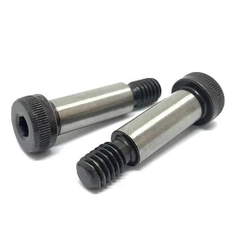 10 Pieces 1/4 Inch Shoulder Bolts With 1/4 Inch Shoulder And 10-32 Thread, Allen Socket Alloy Bolts, Black Oxide Finish
