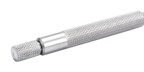 Durable Inside Bore Gage Set For Extra Long Reach In Deep And Shallow Holes, knurled handle, satin hardened finish