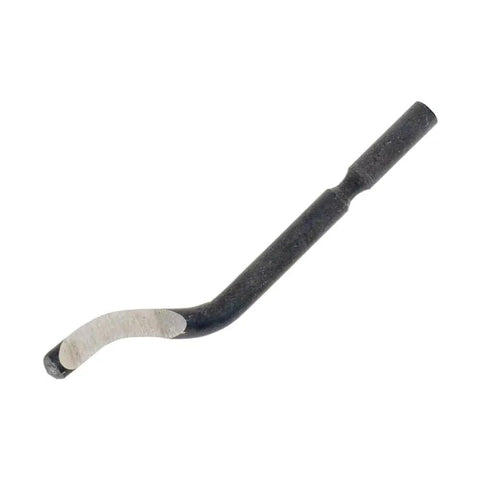 High-speed steel blade for Deburring Tool Set With Eleven High Speed Steel Swivel Blades And A 360 Degree Rotary Head For Easy Pro Grade Burr Removal On Metal Resin Aluminum Copper Plastic PVC Pipes 3D Printing And Brass Projects Ideal For Plumbing Today.