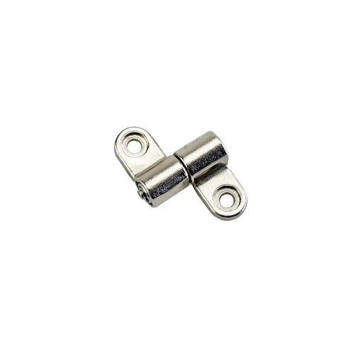 Zinc alloy friction-type positioning hinge with two mounting lugs, 360° rotation
