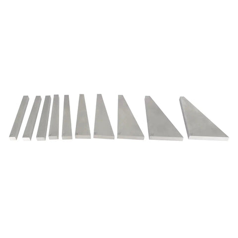 Pro Grade Precision Angle Block Set For Machinists TINVHY 10 Pack 1 To 5 Degree And 5 To 30 Degree Gauge Blocks Hardened Steel Ground